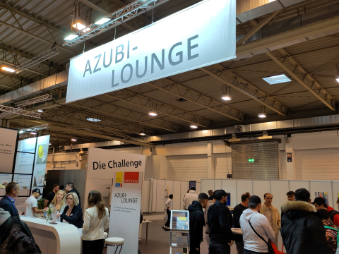 Azubi-Lounge auf der SHK-Messe