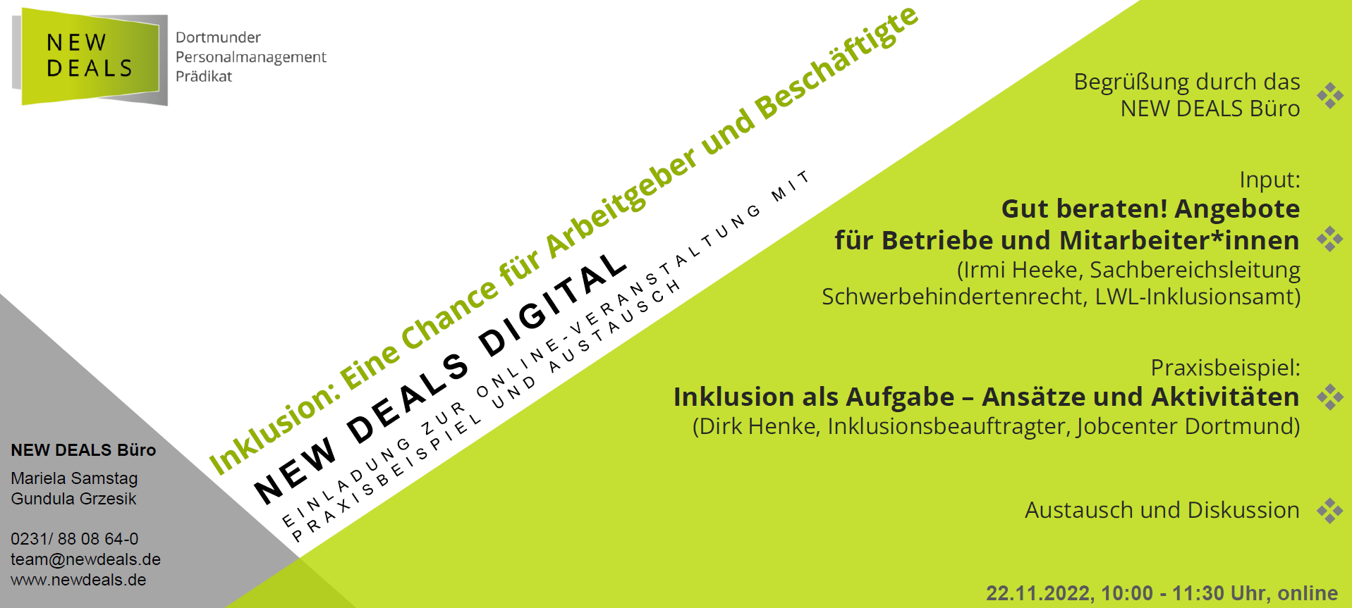 Inklusion im Berufsleben - mehr Vorteile als Herausforderung?