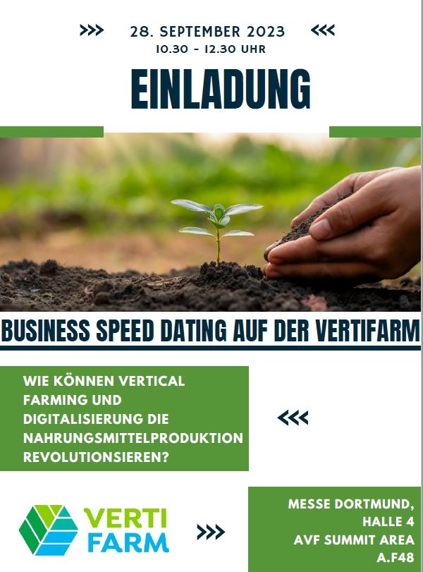 Einladung Business Speed Dating