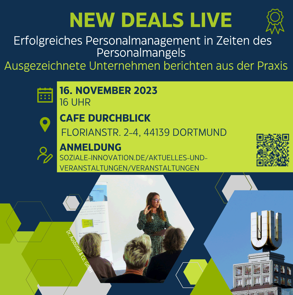 NEW DEALS LIVE Erfolgreiches Personalmanagement in Zeiten des Personalmangels