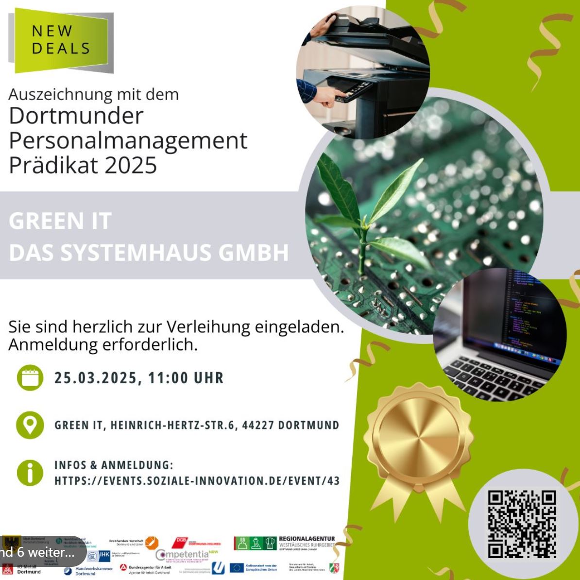 NEW DEALS Einladung