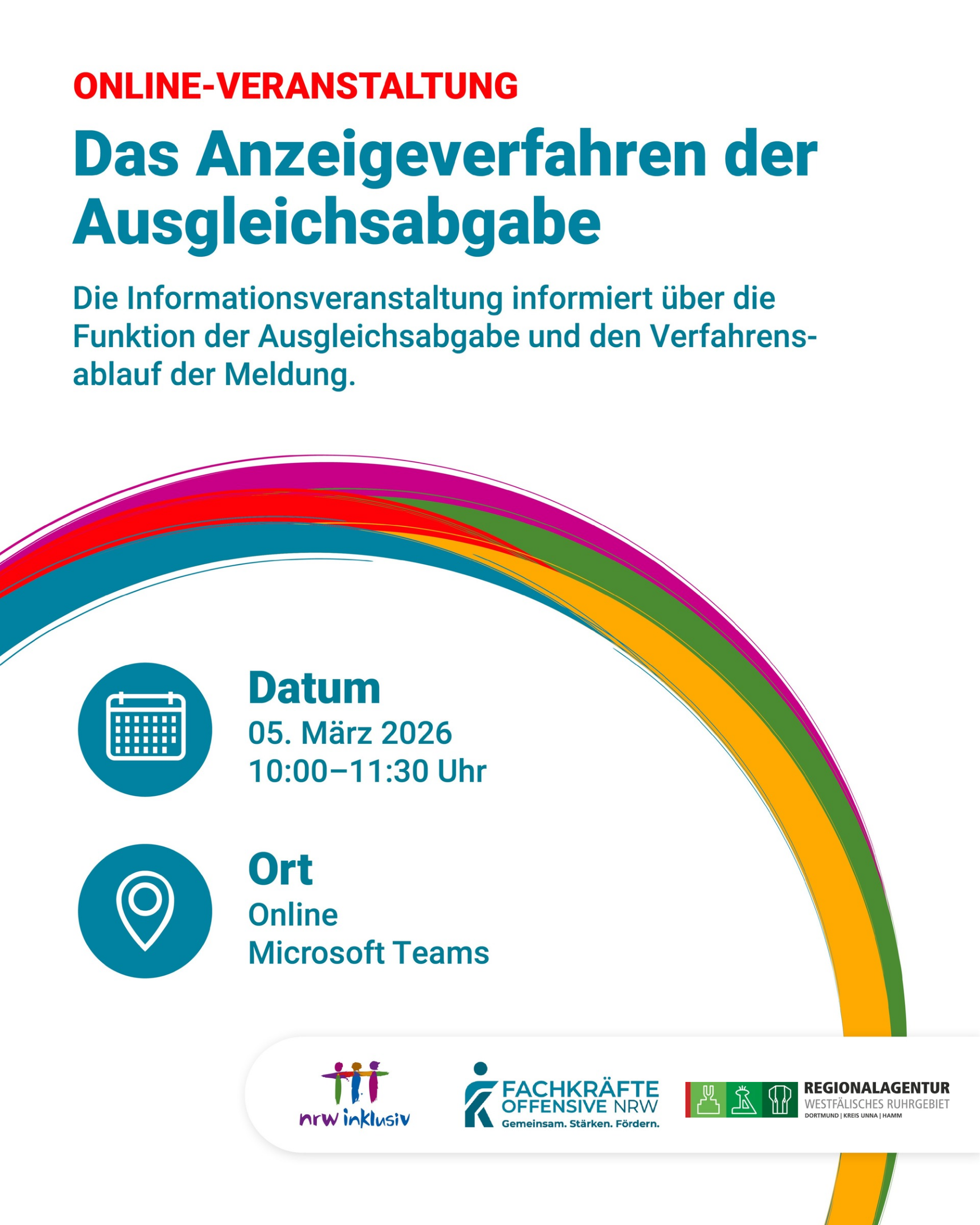 Einladung Inklusionsinitiative NRW