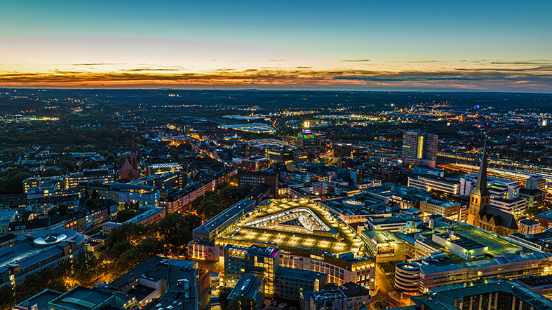 Dortmund bei Nacht