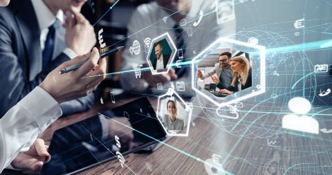 DOaccelerate Keyvisual Digitale Kooperation verbindet weltweit