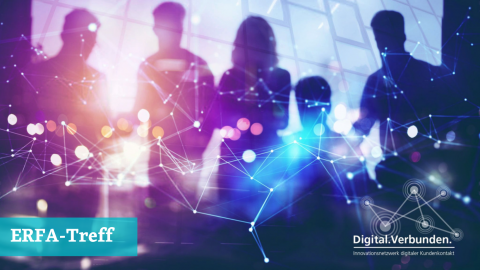 Tauschen Sie Erfahrungen. Bekommen Sie Tipps und Empfehlungen. ERFA-Treff mit Unternehmen bei Digital.Verbunden.