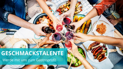 Jetzt anmelden! GESCHMACKSTALENTE - Werde mit uns zum Gastroprofi
