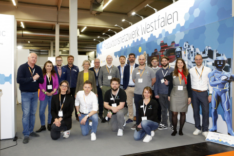 Die Instandhaltungsprofis auf einem Blick Gruppenbild der Austellenden