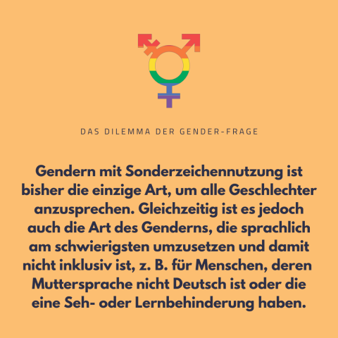 Das Dilemma der Gender-Sprache