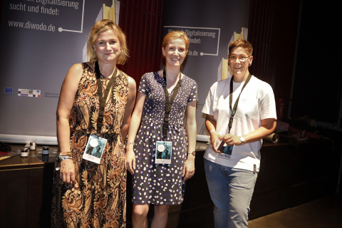BARsession: Das Team der TZ Net: Uta Becker, Susanne Hegemann und Carolin Feth (von links)
