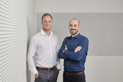 TENTA VISION: Lukas Roth, Rune Monzel v.l.n.r. TENTA VISION: Lukas Roth, Rune Monzel v.l.n.r.