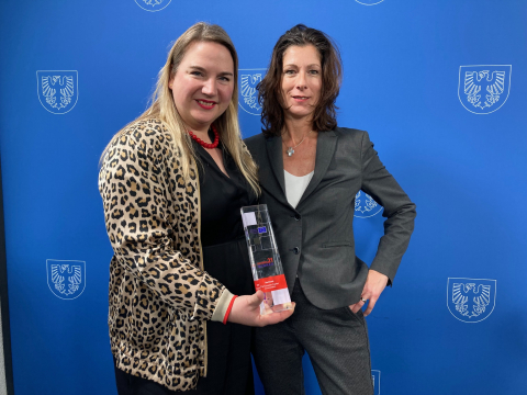 Die Freude über den iCapital Award ist groß Die Freude über den iCapital Award ist groß
