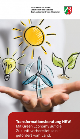 Transformationsberatung NRW -Neues Förderprogramm des Landes für Unternehmen für mehr Klimafreundlichkeit Transformationsberatung NRW