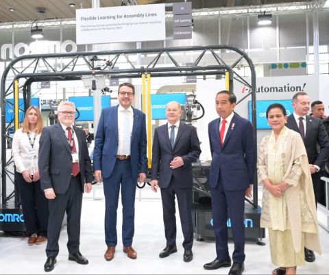 Omron Besuch Olaf Scholz Omron Besuch Olaf Scholz