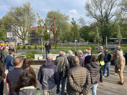 Arne van den Brink stellt das Programm vor Arne van den Brink stellt das Programm vor