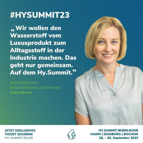 Heike Marzen auf dem Hy.Summit.Rhein.Ruhr 2023