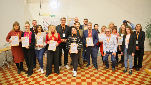 Acht Teams wurden für ihre Teilnahme am Innovationssprint ausgezeichnet Acht Teams wurden für ihre Teilnahme am Innovationssprint ausgezeichnet