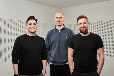 AdaptX Systems: Danny Schröter, Tim Bornemann, Paul Meier v.l.n.r.