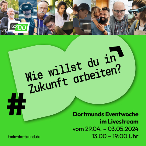 Die Eventwoche to:DO startet am 29.04.2024 Die Eventwoche to:DO startet am 29.04.2024
