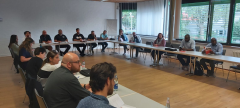 Teilnehmer des Kurses Ausbildung der Ausbilder (AdA) AdA-Kurs (Teilnehmer, DKH Raum 228)