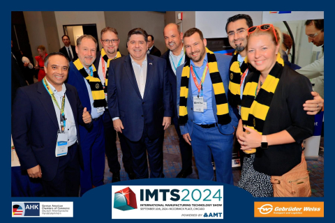 JB Pritzker, Gouverneur von Illinois, begrüßt Dortmunder Wirtschaftsvertreter auf German Night JB Pritzker, Gouverneur von Illinois, begrüßt Dortmunder Wirtschaftsvertreter auf German Night