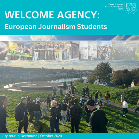 Europäische Studierende der Journalistik zu Gast in Dortmund Europäische Studierende der Journalistik zu Gast in Dortmund
