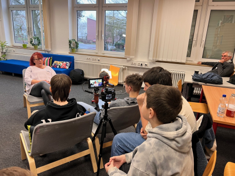 Frau Jürgens im Interview Frau Jürgens im Interview