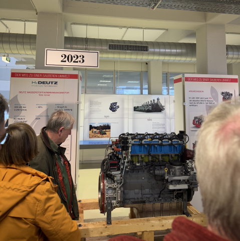 Deutz AG Wasserstoffverbrennungsmotor von Deutz AG