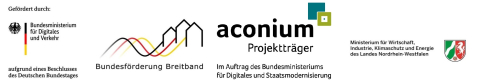 Logos Fördermittelgeber 2025 Logos Fördermittelgeber 2025
