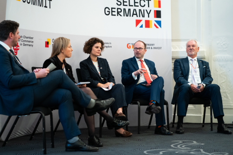 Paneldiskussion zu den Herausforderungen der britisch-deutschen Wirtschaftsbeziehungen GBBS 2025 - Panel