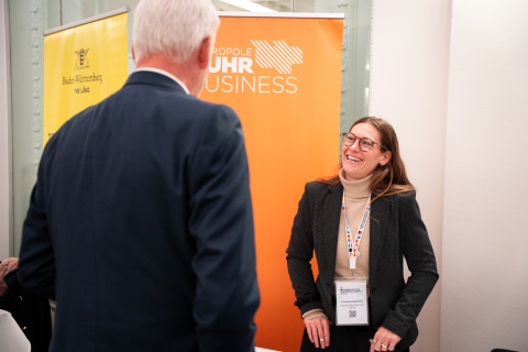 Der Stand der Business Metropole Ruhr auf der SelectGermany Trade Fair. GBBS 2025 - BMR Booth