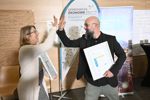 Zertifikatsfeier Gemeinwohl-Ökonomie