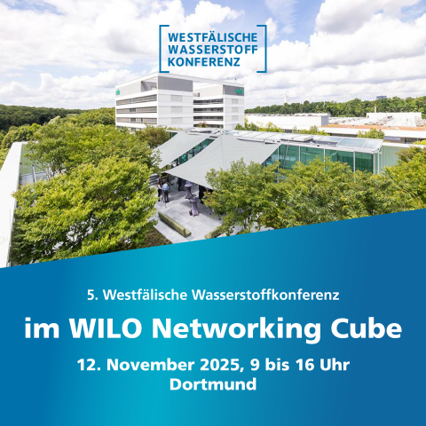 Fünfte Westfälische Wasserstoffkonferenz Informationen zur fünften westfälischen Wasserstoffkonferenz