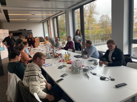 Ausbildung im Quartier und Kooperationsbetriebe zu Gast bei der Louis Opländer GmbH