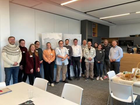 3. Netzwerktreffen von Ausbildung im Quartier - Team Süd bei der Firma Louis Opländer GmbH