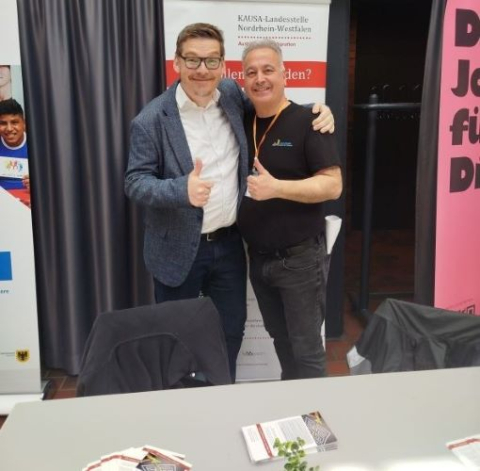 André Deutschmann (WF-DO) & KAUSA-Botschafter