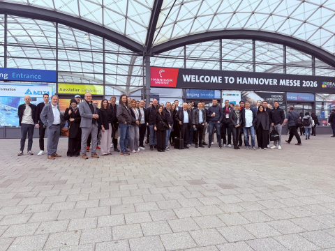 Gruppenfoto Unternehmensreise