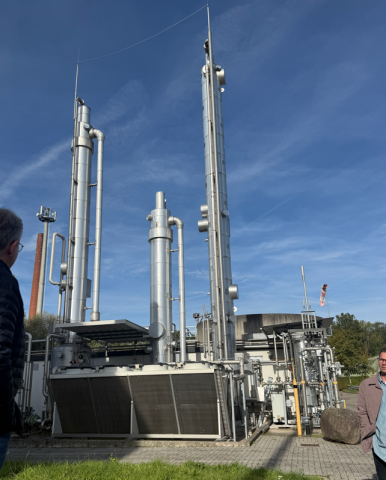 Biogasaufbereitungsanlage
